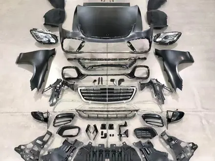 Обвес от W222 S63amg Mercedes на W221 Mercedes за 2 150 000 тг. в Астана – фото 2