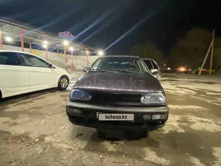 Volkswagen Golf 1992 года за 1 200 000 тг. в Тараз – фото 9