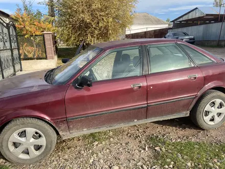 Audi 80 1992 года за 750 000 тг. в Мерке – фото 2