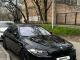 BMW 520 2013 года за 11 950 000 тг. в Алматы – фото 3