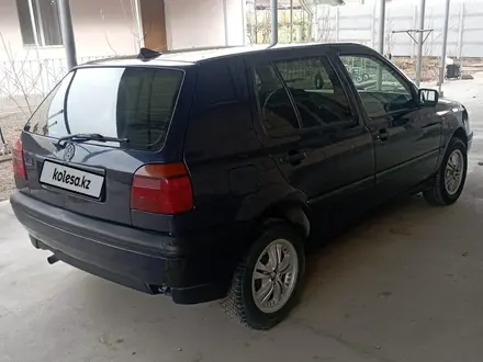 Volkswagen Golf 1993 года за 1 600 000 тг. в Тараз – фото 5