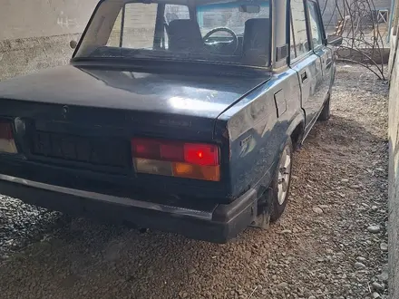 ВАЗ (Lada) 2107 1998 года за 550 000 тг. в Туркестан – фото 5