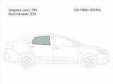 Стекло боковое опускное (Сзади/Справа/Цвет зеленый) Chevrolet Monza 19- за 14 400 тг. в Алматы