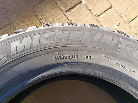 Шины 215/60 R16 — "Michelin X-ice North 3" (Россия), зимние. В от за 60 000 тг. в Астана – фото 6