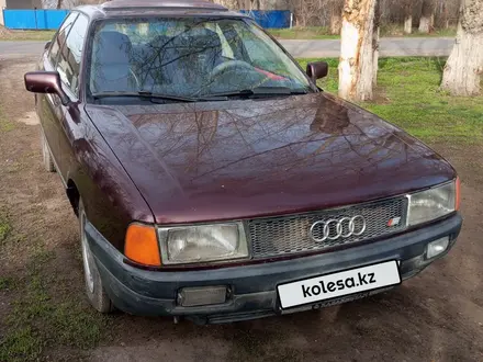 Audi 80 1991 года за 1 550 000 тг. в Урджар – фото 4