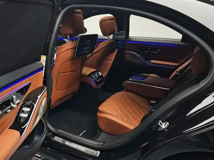 Mercedes-Benz S 500 4MATIC 2023 года за 50 000 000 тг. в Алматы – фото 25