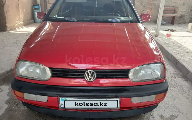 Volkswagen Golf 1993 годаүшін2 100 000 тг. в Шымкент