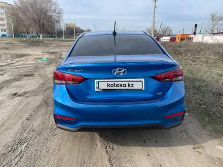 Hyundai Accent 2017 года за 7 600 000 тг. в Костанай – фото 6