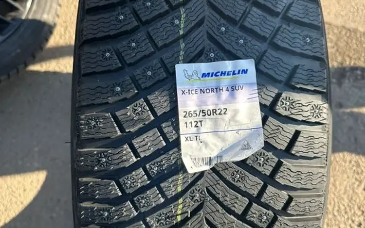 265/50/22. Michelin X ice north 4. Шипованныеfor1 500 000 тг. в Астана