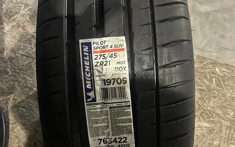 Шины Michelin 275/45/r21-315/40/r21 PS4 Suv за 200 000 тг. в Алматы