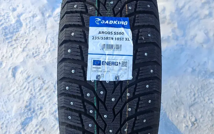 Новые зимние авто шины с шипами 235/55 R19 105T за 380 000 тг. в Астана