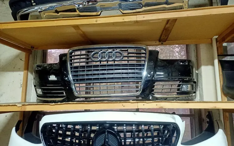 Передний бампер Audi A6 C6 рест за 200 000 тг. в Алматы