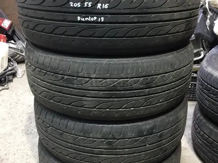 Резина летняя 205/55 r16 Dunlop, из Японии за 55 000 тг. в Алматы