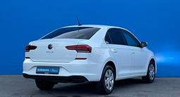 Volkswagen Polo 2020 годаfor7 060 000 тг. в Алматы – фото 3