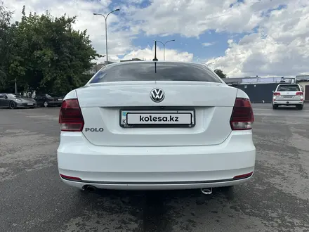 Volkswagen Polo 2018 года за 4 300 000 тг. в Алматы – фото 5