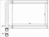 Радиатор отопителя салона за 12 100 тг. в Павлодар