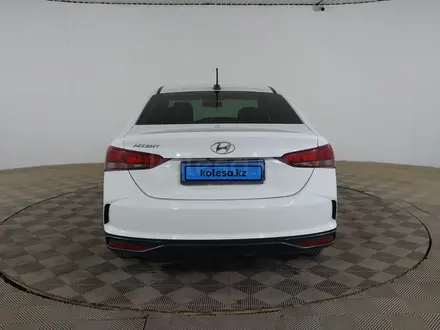 Hyundai Accent 2021 года за 5 980 000 тг. в Шымкент – фото 6