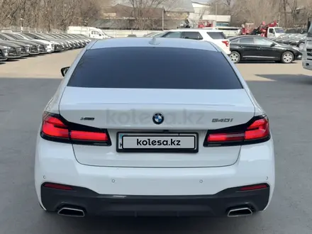BMW 540 2021 года за 26 500 000 тг. в Алматы – фото 13