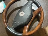 Руль деревянный на Мерседес w221 рестайлинг за 180 000 тг. в Алматы