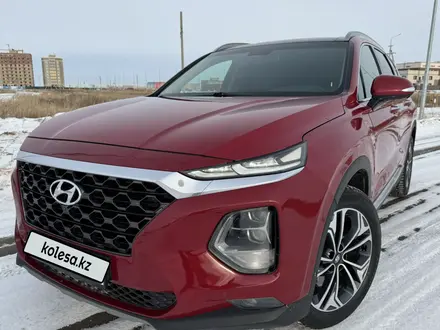 Hyundai Santa Fe 2019 года за 12 600 000 тг. в Астана – фото 3