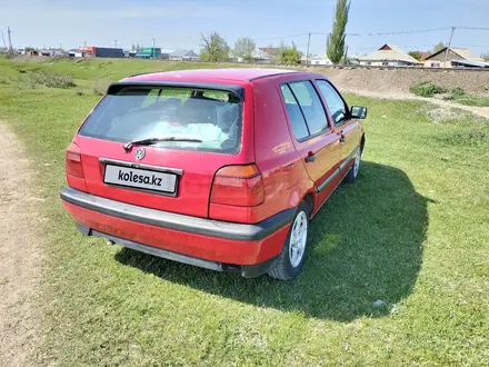 Volkswagen Golf 1992 года за 1 500 000 тг. в Тараз – фото 5