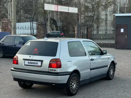 Volkswagen Golf 1992 года за 1 350 000 тг. в Бауыржана Момышулы – фото 6