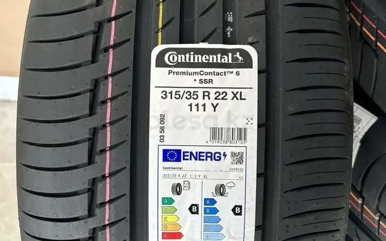 Continental Premium Contact 6 SSR 275/40 R22 315/35 R22 за 450 000 тг. в Астана