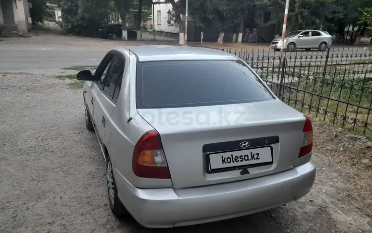 Hyundai Accent 2002 годаүшін2 300 000 тг. в Шымкент