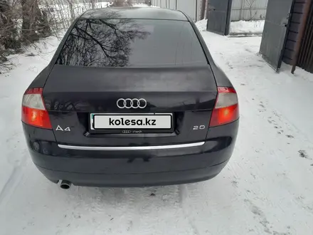 Audi A4 2001 года за 3 000 000 тг. в Алматы – фото 5