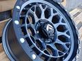 Диски R17 9J 6x139, 7 ET0 ЦО110 Matt grey + black lip за 340 000 тг. в Алматы – фото 2