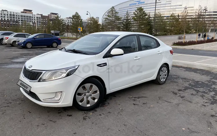 Kia Rio 2014 года за 4 100 000 тг. в Астана