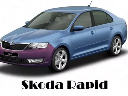 Бампер передний Skoda Rapid за 110 000 тг. в Костанай – фото 2