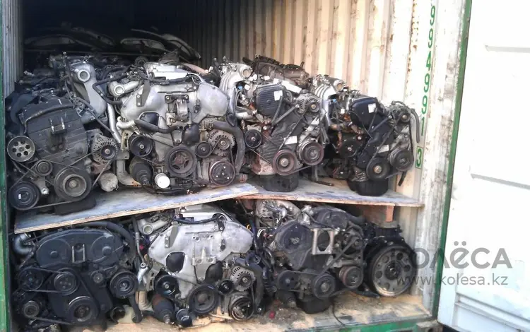 Большой выбор японcких, корейских и немецких двигателей в Алматы