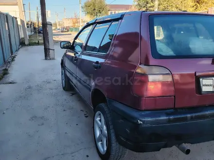 Volkswagen Golf 1992 года за 1 050 000 тг. в Астана – фото 5