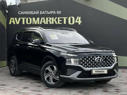 Hyundai Santa Fe 2021 года за 14 700 000 тг. в Актобе – фото 3
