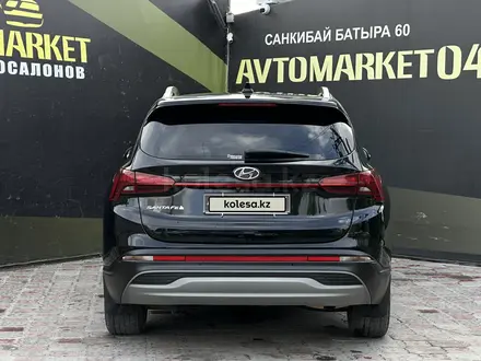 Hyundai Santa Fe 2021 года за 14 700 000 тг. в Актобе – фото 5