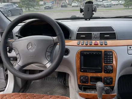 Mercedes-Benz S 320 2001 года за 3 500 000 тг. в Тараз – фото 7