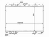Радиатор охлаждения двигателя за 31 000 тг. в Талдыкорган