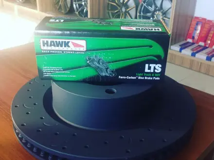 Комплект Перед. Тормозные диски HAWK + колодки HAWK LTS за 320 000 тг. в Алматы – фото 3