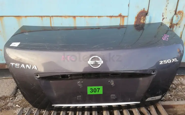 Крышка багажника Ниссан Тиана G 32 Nissan Teana. ОРИГИНАЛ. В Астане. за 57 500 тг. в Астана