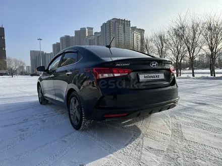 Hyundai Accent 2021 года за 9 900 000 тг. в Астана – фото 8