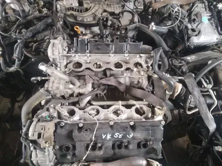 Двигатель VK56 5.6 VQ40 4.0 АКПП раздатка DE VK56DE VK56VD VD VQ40DE за 1 000 000 тг. в Алматы – фото 4