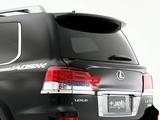 Спойлер задний на крышу LEXUS LX570.for160 000 тг. в Астана – фото 5