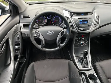 Hyundai Elantra 2014 года за 6 170 000 тг. в Алматы – фото 11