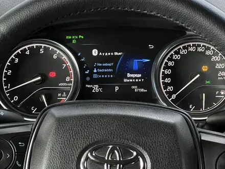 Toyota Camry 2019 года за 16 650 000 тг. в Шымкент – фото 14