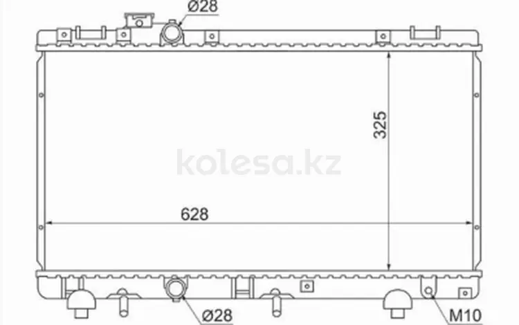 Радиатор двигателяfor24 150 тг. в Павлодар