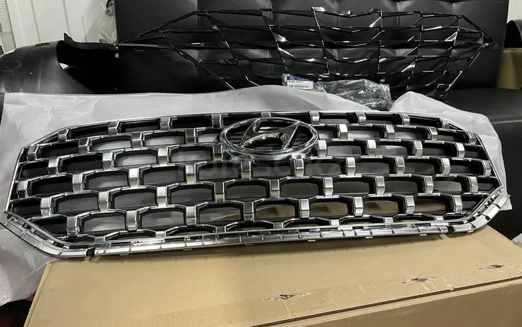 Решетка радиатора Hyundai Santa-Fe 2021-2022үшін150 000 тг. в Алматы