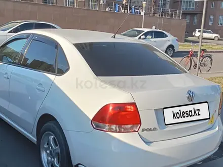 Volkswagen Polo 2011 года за 4 100 000 тг. в Астана – фото 4
