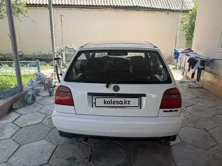 Volkswagen Golf 1996 года за 1 700 000 тг. в Тараз – фото 5