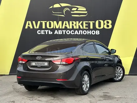 Hyundai Elantra 2014 года за 6 350 000 тг. в Тараз – фото 4